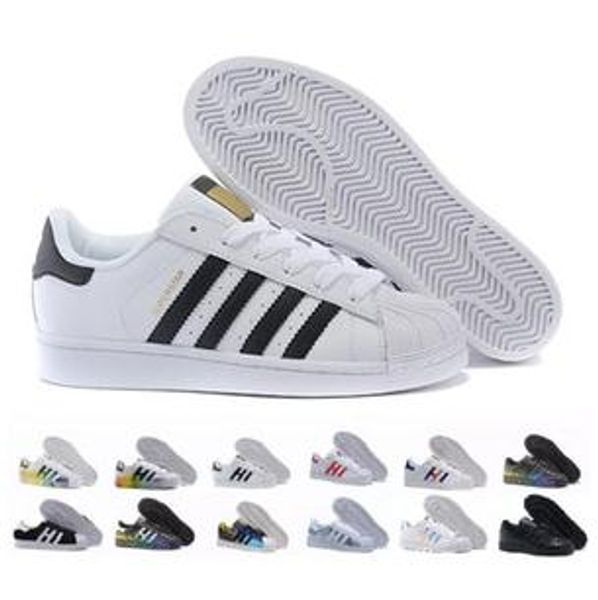 2020 superstar original white hologram iridescent junior gold superstars sneakers originals super star women men sport shoes, Black
2020 superstar original white hologram iridescent junior gold superstars sneakers originals super star women men sport shoes, Black