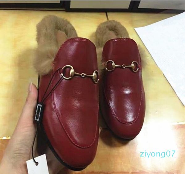 men designer genuine leather loafers fur luxury slipper with buckle fashion women princetown casual fur mules flats 34-44 z07, Black
men designer genuine leather loafers fur luxury slipper with buckle fashion women princetown casual fur mules flats 34-44 z07, Black