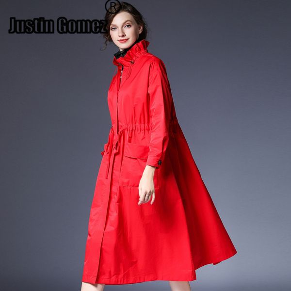 fall 2019 trend loose long coat trench full sleeves design autumn trench coat women solid color zipper oversize cappotto donna, Tan;black
fall 2019 trend loose long coat trench full sleeves design autumn trench coat women solid color zipper oversize cappotto donna, Tan;black