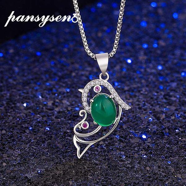 pansysen bird design ethnic green chalcedony pendant necklaces women silver 925 jewelry chain necklace fashion fine jewelry gift
pansysen bird design ethnic green chalcedony pendant necklaces women silver 925 jewelry chain necklace fashion fine jewelry gift