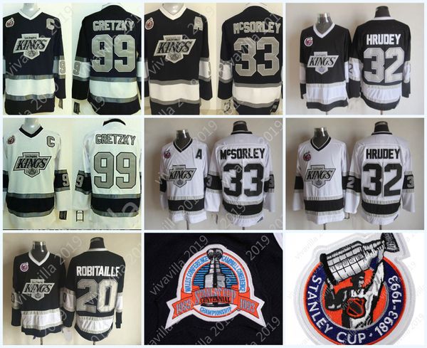 33 Marty McSorley Vintage 1993 Stanley Cup 100th Los Angeles Wayne Gretzky Kings Hockey Jerseys LA KINGS Stitched Best seller 
33 Marty McSorley Vintage 1993 Stanley Cup 100th Los Angeles Wayne Gretzky Kings Hockey Jerseys LA KINGS Stitched Best seller