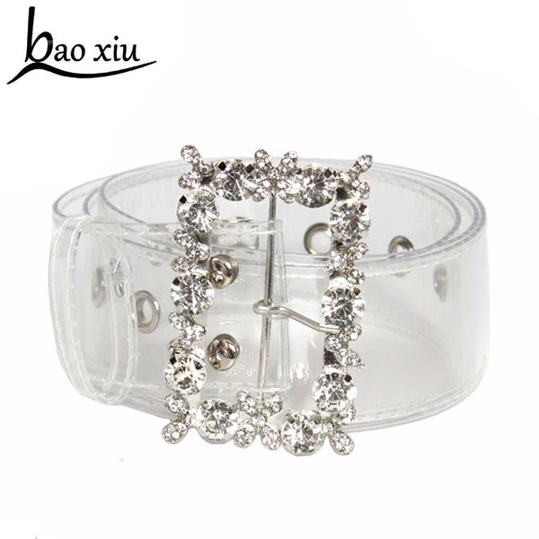 2019 new pvc transparent belts for women metal rhinestone crystal pin buckle solid color summer female accessories y200117, Slivery;black
2019 new pvc transparent belts for women metal rhinestone crystal pin buckle solid color summer female accessories y200117, Slivery;black