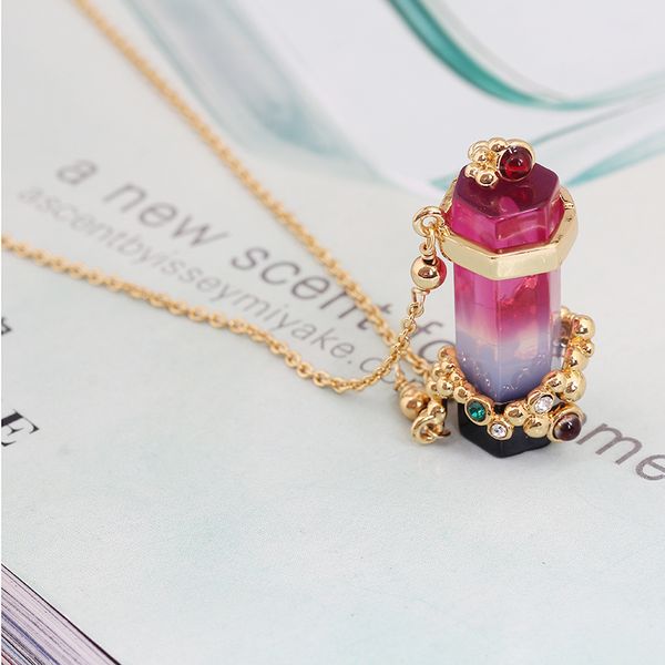 juicy grape new arrivals crystal bottle necklace clavicle chain gilded 925 silver needle prevent allergy women jewelry
juicy grape new arrivals crystal bottle necklace clavicle chain gilded 925 silver needle prevent allergy women jewelry