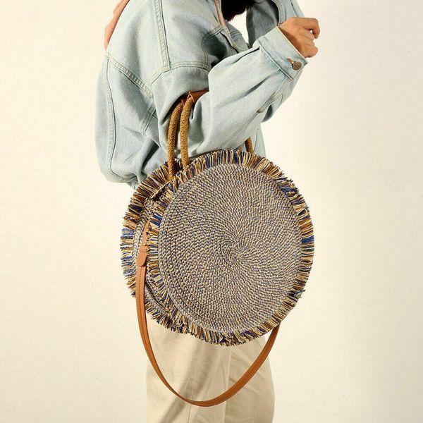 women fashion boho woven handbag tote shoulder bags summer beach casual rattan straw wicker circle bag retro
women fashion boho woven handbag tote shoulder bags summer beach casual rattan straw wicker circle bag retro