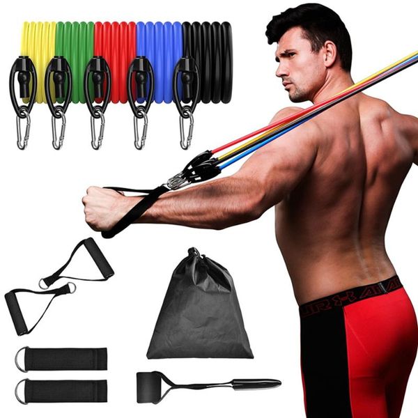 dropshipping 11pcs/set pull rope fitness equipment resistance band latex expander elastic band fitness gym exercises yoga tube
dropshipping 11pcs/set pull rope fitness equipment resistance band latex expander elastic band fitness gym exercises yoga tube