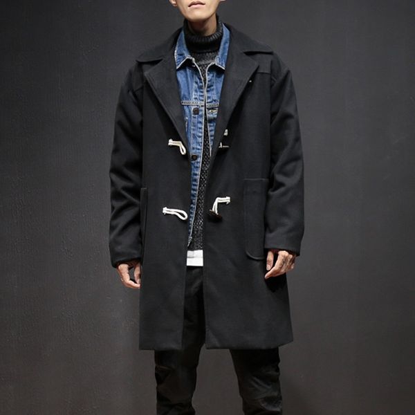 2019 winter добавить cotton casual trench coat men хорн пряжки корейской версии тонкий мужская длинные пальто soft black men, Tan;black
2019 winter добавить cotton casual trench coat men хорн пряжки корейской версии тонкий мужская длинные пальто soft black men, Tan;black