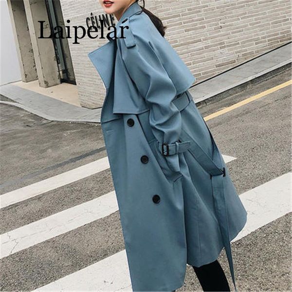 windbreaker female 2019 spring autumn new korean leisure chic loose ladies harbor wind long trench coat for women, Tan;black
windbreaker female 2019 spring autumn new korean leisure chic loose ladies harbor wind long trench coat for women, Tan;black
