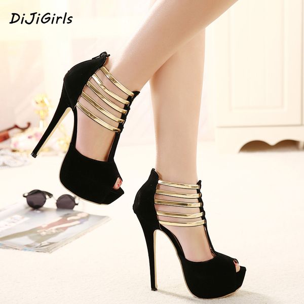 plus size 35-45 women high heels sandals party wedding open toe women pumps gladiator shoes hollow out high heel shoes, Black;white 
plus size 35-45 women high heels sandals party wedding open toe women pumps gladiator shoes hollow out high heel shoes, Black;white