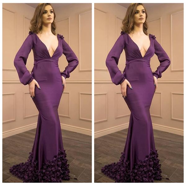 v-neck slim long sleeves mermaid prom dresses 2020 plung customized middle east special occasion party gowns simple vestidos de soiree, Black
v-neck slim long sleeves mermaid prom dresses 2020 plung customized middle east special occasion party gowns simple vestidos de soiree, Black