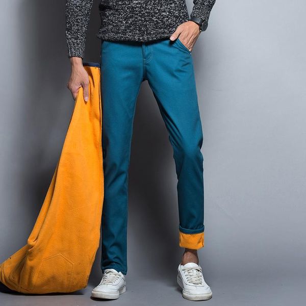 2017 winter fleece men jeans slim fit men's fashion cotton denim jeans casual pants warm for snow warm, Blue
2017 winter fleece men jeans slim fit men's fashion cotton denim jeans casual pants warm for snow warm, Blue