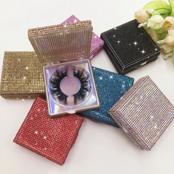 false eyelashes fdshine empty glitter diamond cases 10pcs/lot square rectangle eyelash packaging for 5d 3d mink strips
false eyelashes fdshine empty glitter diamond cases 10pcs/lot square rectangle eyelash packaging for 5d 3d mink strips