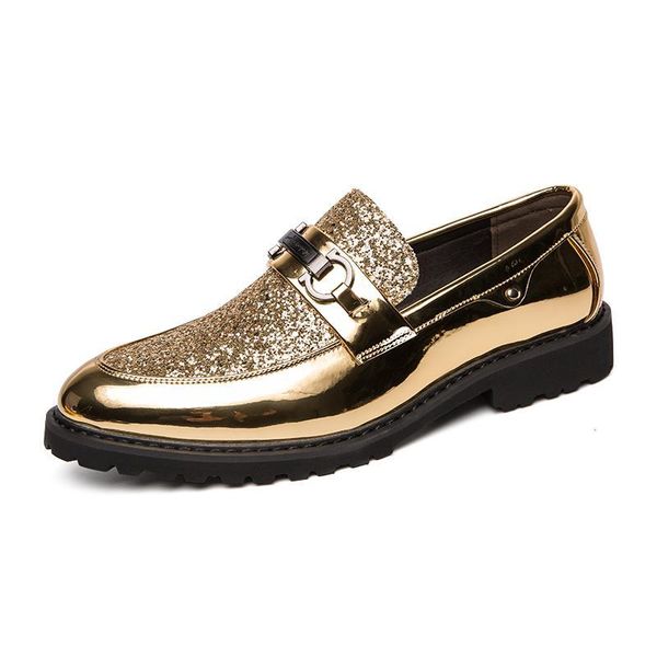 2019 men dress loafers business wedding brand men shoes breathable style banquet sequin gold black male shoes chaussure homme l14
2019 men dress loafers business wedding brand men shoes breathable style banquet sequin gold black male shoes chaussure homme l14