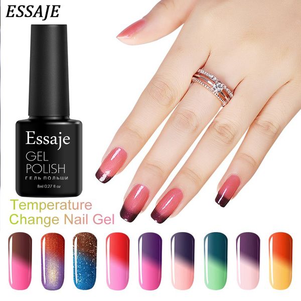 essaje uv gel lacquer temperature gel nail art set semi permanent magic nail polish thermal chameleon change hybrid varnish, Red;pink
essaje uv gel lacquer temperature gel nail art set semi permanent magic nail polish thermal chameleon change hybrid varnish, Red;pink