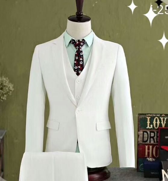 custom designe ivory groom tuxedos popular groomsmen mens wedding dress excellent man jacket blazer 3piece suit(jacket+pants+vest+tie) 686, Black;gray
custom designe ivory groom tuxedos popular groomsmen mens wedding dress excellent man jacket blazer 3piece suit(jacket+pants+vest+tie) 686, Black;gray