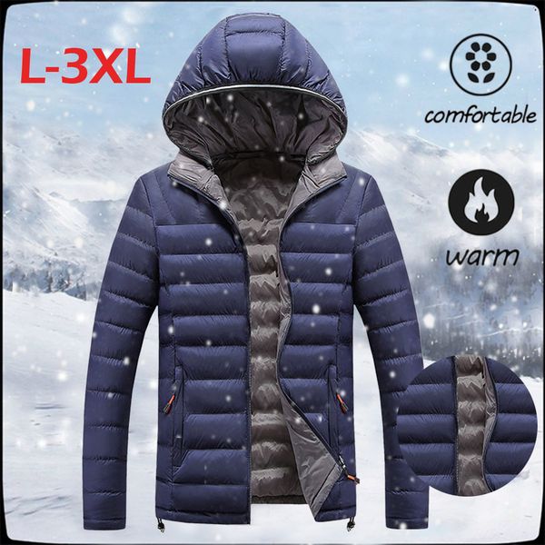 men's winter warm parkas casual mens hooded windproof waterproof coat jackets casual outdoor coat chaqueta hombre 2019 new z1007, Black
men's winter warm parkas casual mens hooded windproof waterproof coat jackets casual outdoor coat chaqueta hombre 2019 new z1007, Black