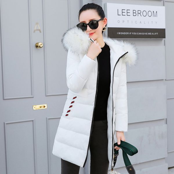 women's down & parkas winter warm coat in the long thickened cotton clothes slimming big hair collar method duvet hooded thick velvet, Black
women's down & parkas winter warm coat in the long thickened cotton clothes slimming big hair collar method duvet hooded thick velvet, Black