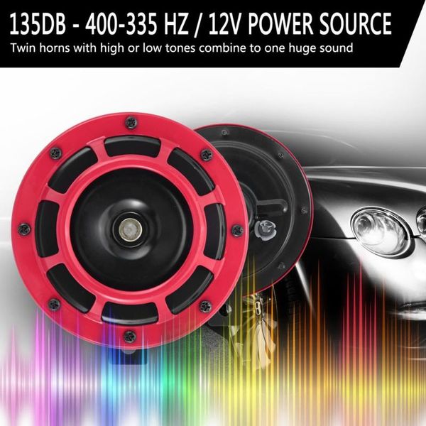 электрический рог комплект 12 в 135 дб супер громкий высокий и низкий тон металла двойной рог комплект для автомобиля грузовик внедорожник ф
электрический рог комплект 12 в 135 дб супер громкий высокий и низкий тон металла двойной рог комплект для автомобиля грузовик внедорожник ф