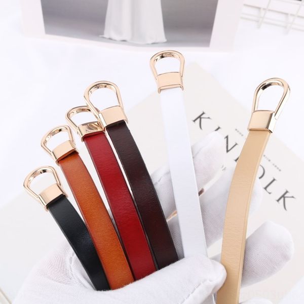 all-match cowhide knotted genuine dress dress leather decorative black belt thin belt ladies simple, Black;brown
all-match cowhide knotted genuine dress dress leather decorative black belt thin belt ladies simple, Black;brown