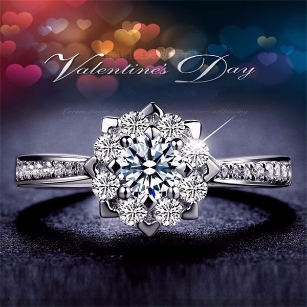 flower love engagement wedding rings zircon cz jewelry real 925 sterling silver sona diamond ring women bridal jewelry girl gift, Slivery;golden
flower love engagement wedding rings zircon cz jewelry real 925 sterling silver sona diamond ring women bridal jewelry girl gift, Slivery;golden