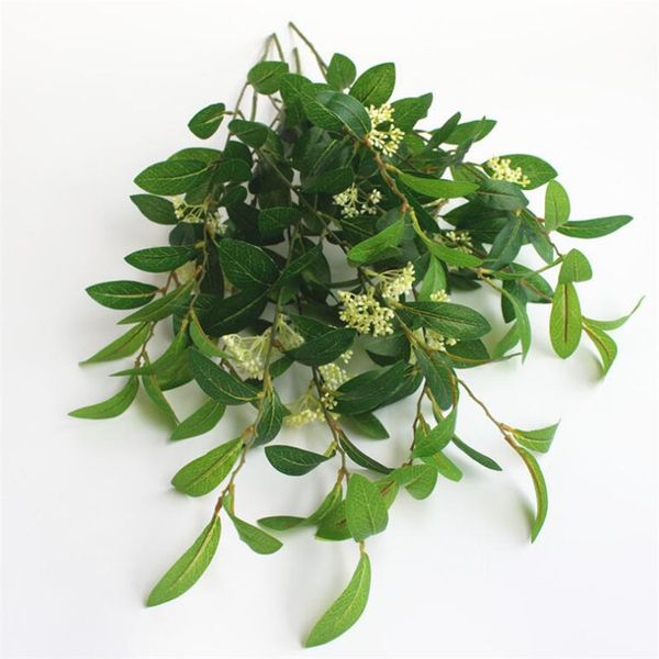 fake osmanthus leaves bunch (2 stems/piece) 26.77" length simulation greenery green plant for wedding home decorative artificial plants
fake osmanthus leaves bunch (2 stems/piece) 26.77" length simulation greenery green plant for wedding home decorative artificial plants