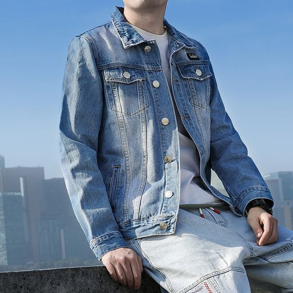 spring 2020 new denim plus size blue fashion men's jacket denim men, Black;brown
spring 2020 new denim plus size blue fashion men's jacket denim men, Black;brown