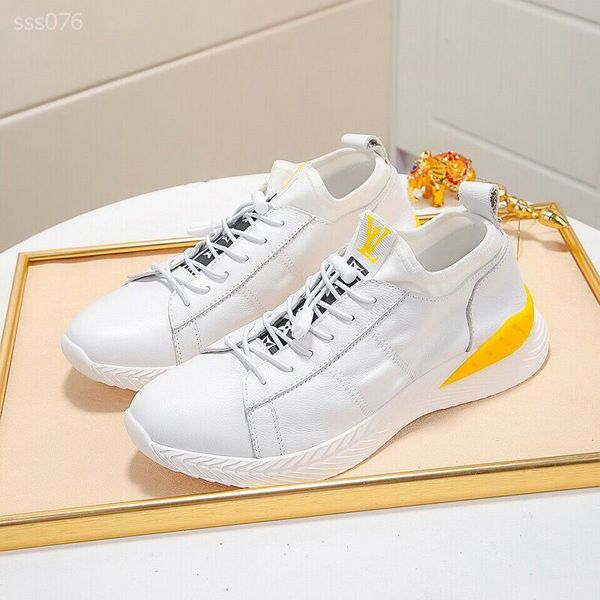 men's shoes fashion leather high-sneakers men's wild shoes atmospheric sneakers lightweight walking hiking shoes light casual shoe, Black
men's shoes fashion leather high-sneakers men's wild shoes atmospheric sneakers lightweight walking hiking shoes light casual shoe, Black