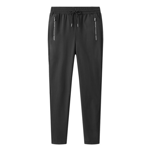 men solid pants drawstring ankle-length lightweight casual large size stretch quick-drying pants outdoor climbing trousers, Black
men solid pants drawstring ankle-length lightweight casual large size stretch quick-drying pants outdoor climbing trousers, Black