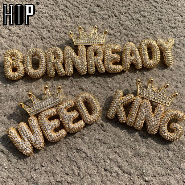 hip hop iced out crown bubble letters custom name cubic zircon chain pendants & necklaces for men jewelry, Silver
hip hop iced out crown bubble letters custom name cubic zircon chain pendants & necklaces for men jewelry, Silver