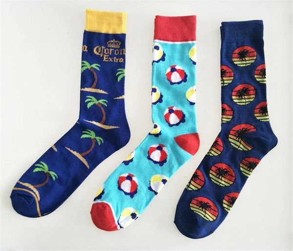 mens cartoon sock fashion mens beach style printed middle length sock casual socks, Black
mens cartoon sock fashion mens beach style printed middle length sock casual socks, Black