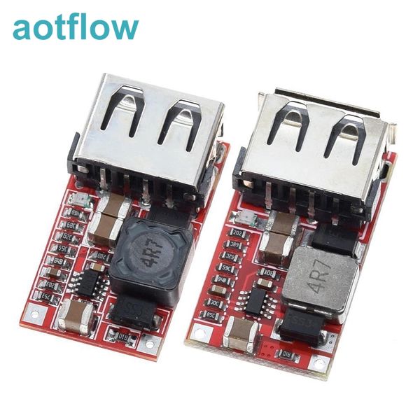 

aotflow fine 6-24v 12v/24v to 5v 3a car usb charger module dc buck step down converter 12v 5v power supply module good