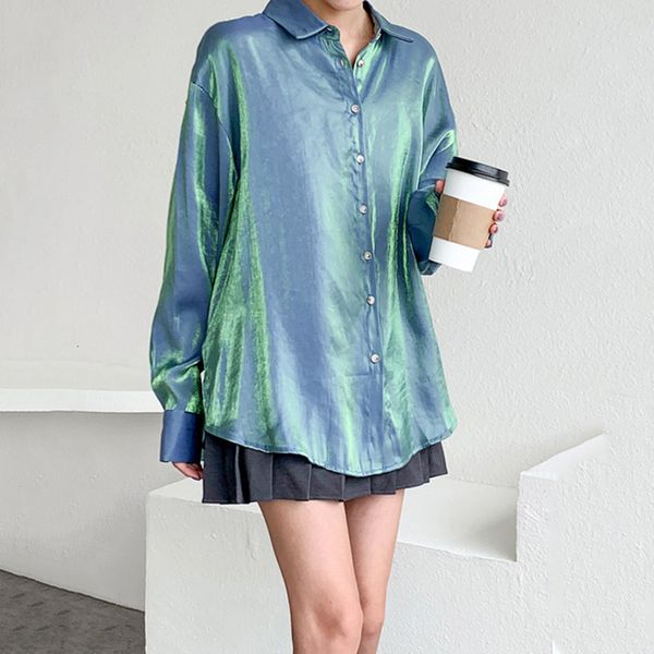 mevgo2019 new bright silk satin woman fashion shirts autumn casual long sleeve oversized pleated shiny blouse femme hd1288, White
mevgo2019 new bright silk satin woman fashion shirts autumn casual long sleeve oversized pleated shiny blouse femme hd1288, White