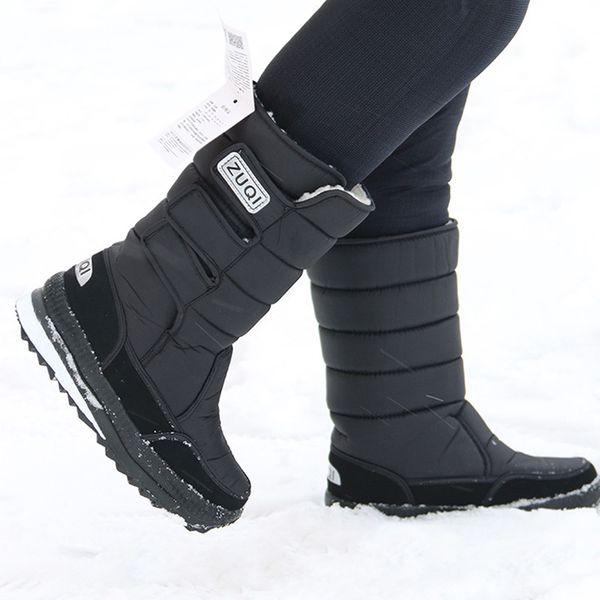 2019 new winter boots men snow boots thick warm plush platform waterproof men shoes non-slip plus size 46 47, Black
2019 new winter boots men snow boots thick warm plush platform waterproof men shoes non-slip plus size 46 47, Black