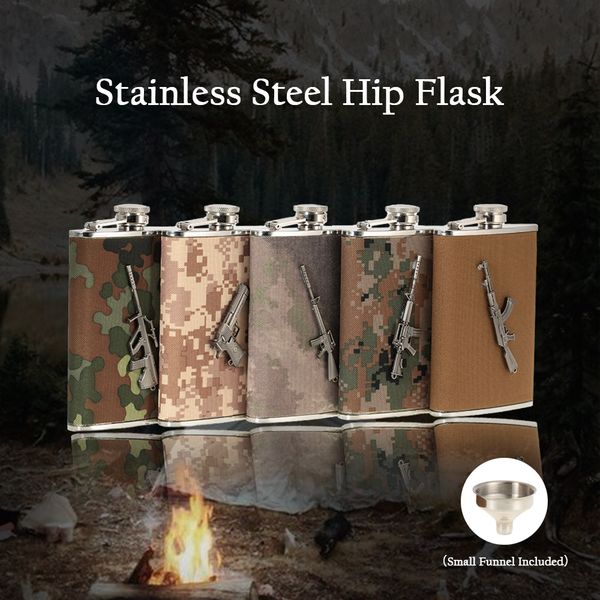 5 color stainless steel hip flask with small funnel outdoor camping alcohol liquor wine flagon mini bottle birthday's gift
5 color stainless steel hip flask with small funnel outdoor camping alcohol liquor wine flagon mini bottle birthday's gift