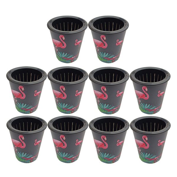10pcs cartoon self watering planters indoor outdoor flower plant pot garden - flamingo 
10pcs cartoon self watering planters indoor outdoor flower plant pot garden - flamingo