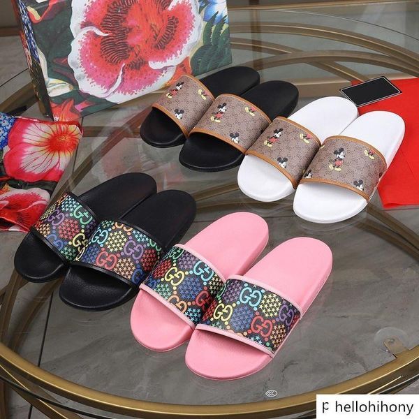 new men s women s slide slippers beach rubber slide mouse pattern shoes men women sandals with box, White
new men s women s slide slippers beach rubber slide mouse pattern shoes men women sandals with box, White