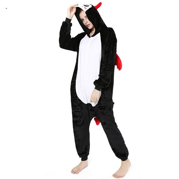 flannel home clothes demon cartoon animal one-piece pajamas men and women long-sleeved costumes autumn and winter, Blue;gray
flannel home clothes demon cartoon animal one-piece pajamas men and women long-sleeved costumes autumn and winter, Blue;gray
