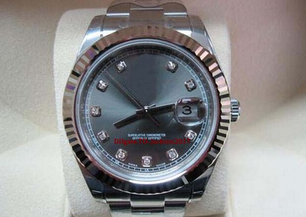 christmas gift mens watch ii 2 116334 rhodium diamond dial 18k white gold stainless unworn, Slivery;brown
christmas gift mens watch ii 2 116334 rhodium diamond dial 18k white gold stainless unworn, Slivery;brown