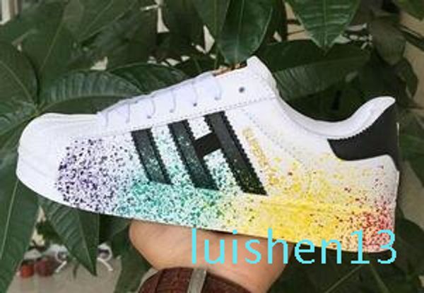 new colors brand discount prcie men women flat bottom plate direct selling business colors superstar shoes casual shoes couple shoes l13, Black
new colors brand discount prcie men women flat bottom plate direct selling business colors superstar shoes casual shoes couple shoes l13, Black
