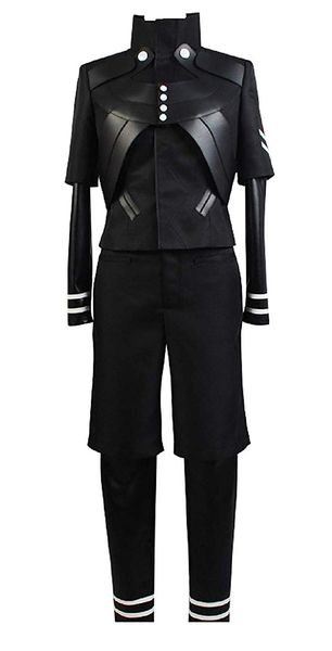 tokyo ghoul ken kaneki jumpsuit battle uniform cosplay costume, Black 
tokyo ghoul ken kaneki jumpsuit battle uniform cosplay costume, Black