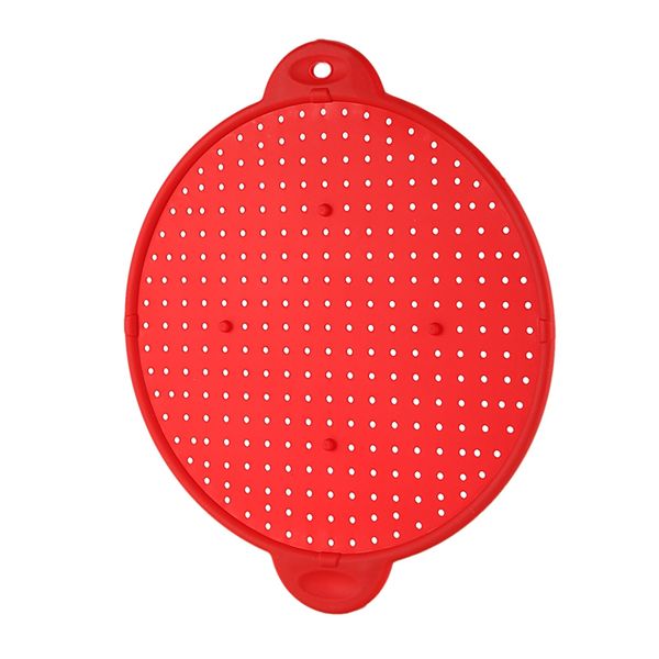 3 in 1 kitchen splatter screen silicone oil splatter guard guard heat insulation cooling mat for frying pan screen strainer
3 in 1 kitchen splatter screen silicone oil splatter guard guard heat insulation cooling mat for frying pan screen strainer