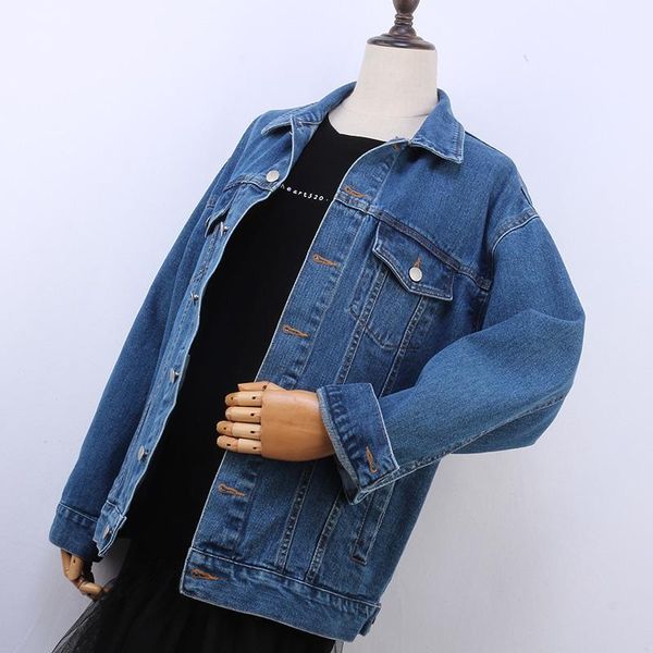 plus size 4xl 5xl jean jacket female bomber coat autumn winter casual loose denim jackets jaqueta long sleeve vintage jeans coat, Black;brown
plus size 4xl 5xl jean jacket female bomber coat autumn winter casual loose denim jackets jaqueta long sleeve vintage jeans coat, Black;brown