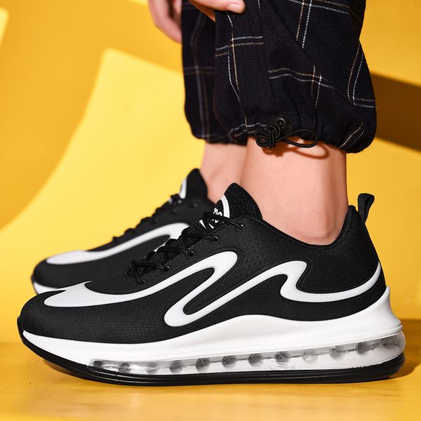 men fashion sneakers mixed color casual shoes full air cushion sport training shoes 
men fashion sneakers mixed color casual shoes full air cushion sport training shoes