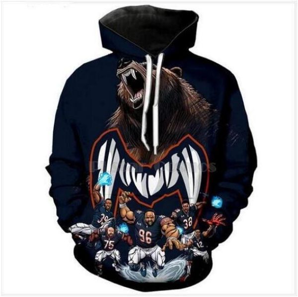 new fashion chicago bears crewneck sweatshirts women/men casual hoodies funny 3d print pullovers ra051, White;black
new fashion chicago bears crewneck sweatshirts women/men casual hoodies funny 3d print pullovers ra051, White;black
