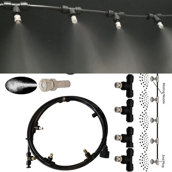 water spray kit 6-18m wet fog garden nebulizer outdoor misting system water mist for greenhouse humidification patio cooling
water spray kit 6-18m wet fog garden nebulizer outdoor misting system water mist for greenhouse humidification patio cooling