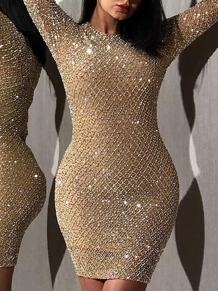 bling bling short prom gowns jewel neck long sleeve sequined sparkly mini evening dress party formal robes de mariée, Black
bling bling short prom gowns jewel neck long sleeve sequined sparkly mini evening dress party formal robes de mariée, Black
