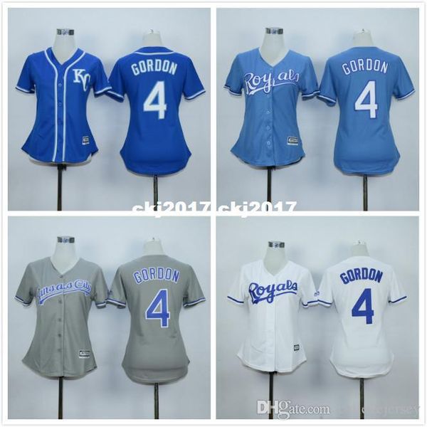 womens #4 alex gordon jersey color gray blue white jersey, Blue;black
womens #4 alex gordon jersey color gray blue white jersey, Blue;black