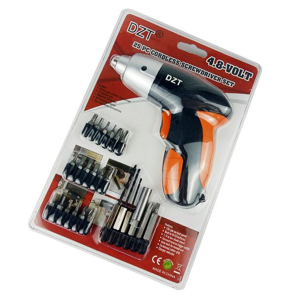 25pcs portable electric cordless rechargeable screwdriver set 4.8v mini hand drill household home power gun repair tool kit
25pcs portable electric cordless rechargeable screwdriver set 4.8v mini hand drill household home power gun repair tool kit