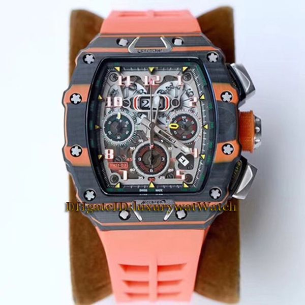 Бренд RM11-03 Big Date Flyback Chrono черный скелет циферблат 7750 автоматические мужские часы RM0
Бренд RM11-03 Big Date Flyback Chrono черный скелет циферблат 7750 автоматические мужские часы RM0