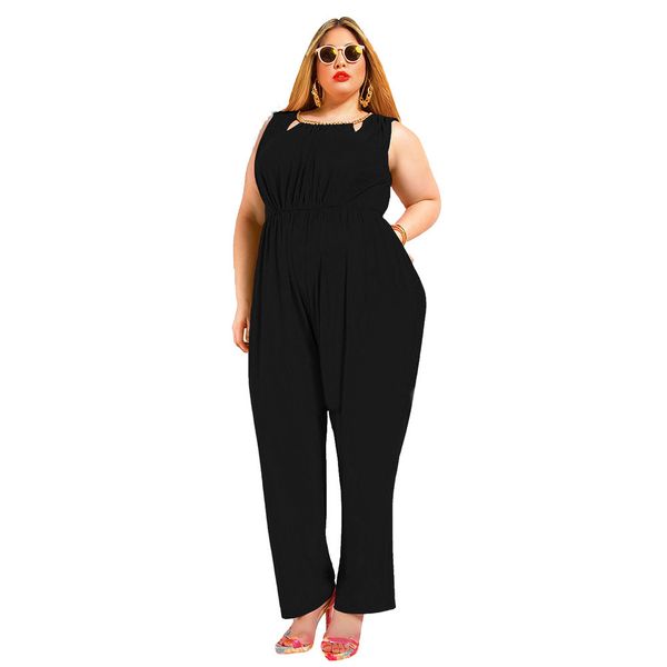 plus size summer romper jumpsuit woman 2018 tank bodies ladies loose overalls for women, Black;white
plus size summer romper jumpsuit woman 2018 tank bodies ladies loose overalls for women, Black;white