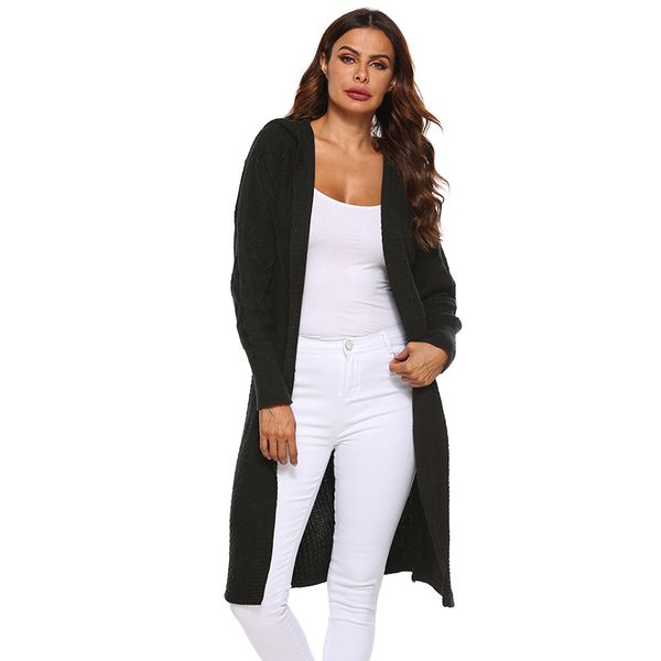 women long sweater autumn winter long sleeve knitwear cardigan knitted sweaters hoodie design cardigans female casual, White
women long sweater autumn winter long sleeve knitwear cardigan knitted sweaters hoodie design cardigans female casual, White